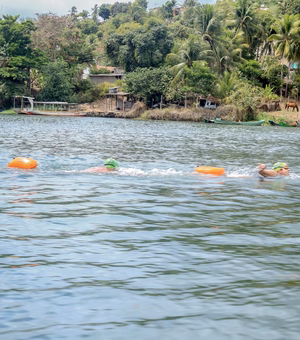 Penedenses são destaque na etapa do campeonato alagoano de Águas Abertas no rio São Francisco