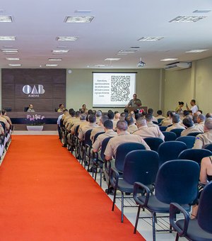 Polícia Militar de AL realiza aula inaugural do Curso de Aperfeiçoamento de Praças