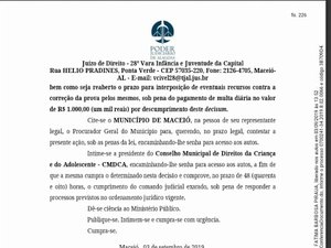 Eleições de conselheiros tutelares são suspensas em Maceió