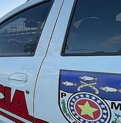 Pai é preso após agredir filho e fazer ameaças de morte no bairro Santa Lúcia, em Maceió