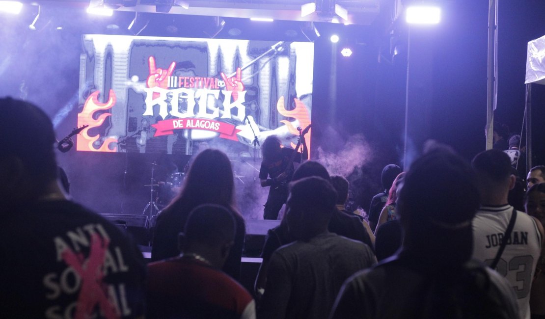 Secult divulga o resultado de habilitados para a 4ª edição do Festival do Rock de Alagoas