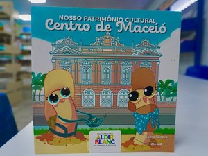 Cartilha infantil sobre o patrimônio cultural do Centro de Maceió ganha lançamento gratuito no dia 2 de junho