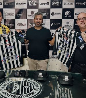 Novo Executivo de Futebol do ASA e técnico Ranielle Ribeiro são apresentados durante coletiva