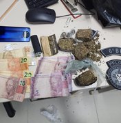 Jovem é preso com drogas na mochila em Maragogi