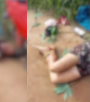 Homem é encontrado morto com os pés amarrados e algemado na zona rural de Arapiraca