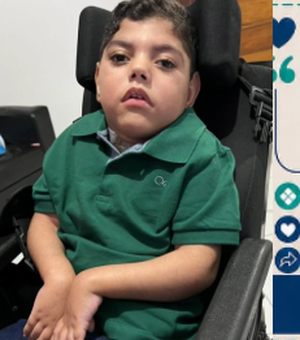 Mãe de Arapiraca faz campanha para custear tratamento do filho com células-tronco