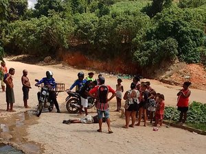 Homem morre após ser atropelado por van de supermercado em Joaquim Gomes