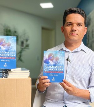 Jornalista Abidias Martins escreve livro sobre a pandemia da Covid-19 em AL