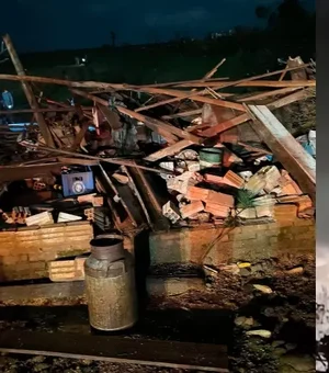 Tornado atinge cidades no noroeste do estado do Rio Grande do Sul