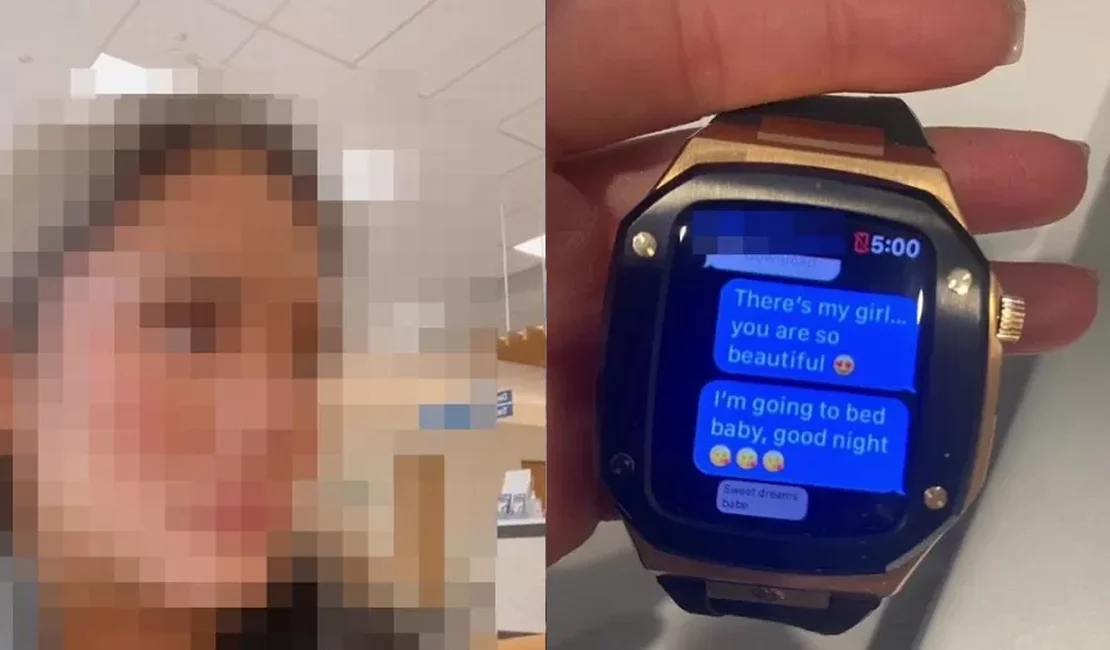 Mulher descobre traição ao flagrar mensagens no smartwatch do namorado