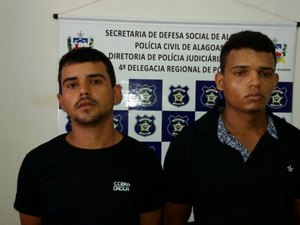 Operação em Arapiraca prende duas pessoas e apreende motos e arma