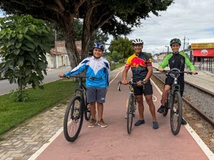 No Dia do Ciclista, Arapiraca celebra avanços na mobilidade com ciclovias