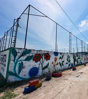 Antigo ponto de lixo  é transformado em local sustentável na Santa Lúcia