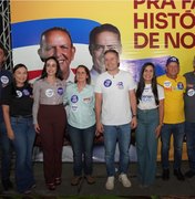 Cícero Cavalcante e Renan Filho recebem apoio da família Maranhão