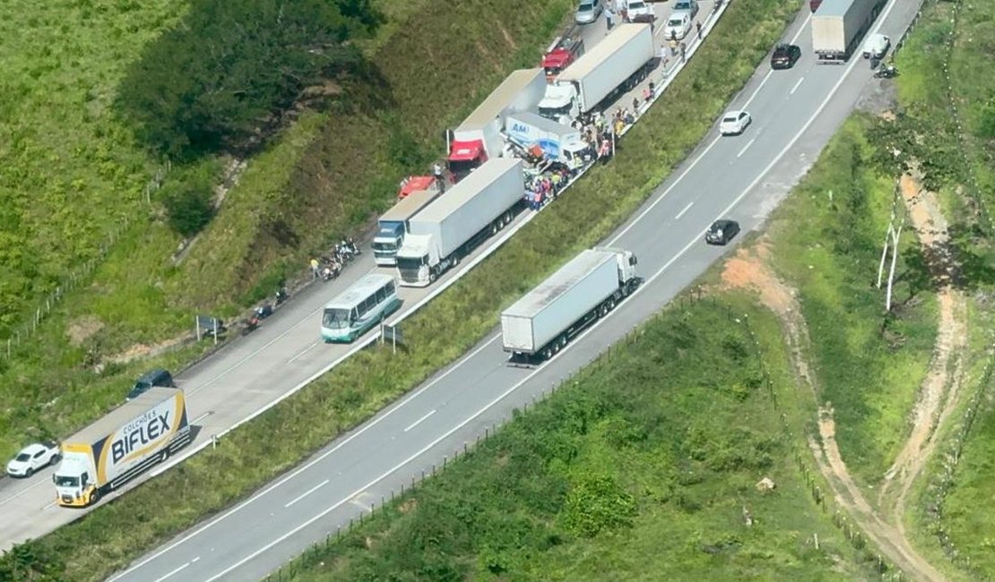 Identificado motorista que fugiu após grave acidente na BR-101, em Joaquim Gomes