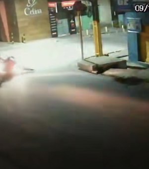 Vídeo mostra momento de colisão entre motos em cruzamento de São Luís do Quitunde