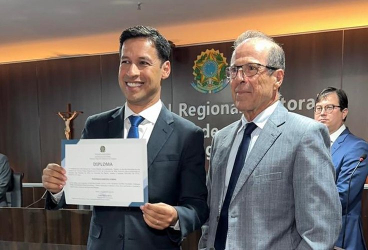 Arapiraquense Rodrigo Cunha é diplomado como vice-prefeito de Maceió