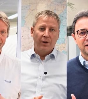 CEOs da LATAM, Azul e GOL gravam mensagens em apoio a Lito Sousa