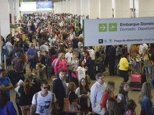 Anac: passageiros devem chegar aos aeroportos duas horas antes dos voos