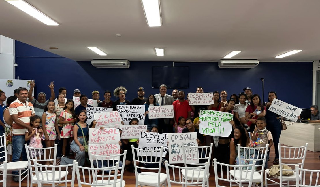 Ação de despejo foi tema de audiência na Câmara de Maceió