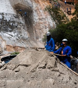 Obras de contenção em encostas chegam à reta final em dois pontos