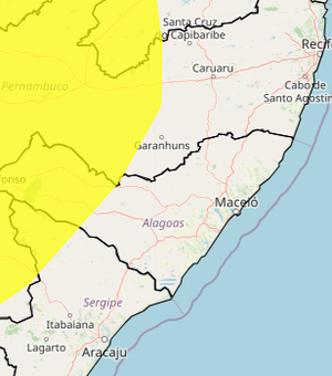 Inmet emite alerta de baixa umidade do ar para cidades do Sertão de Alagoas