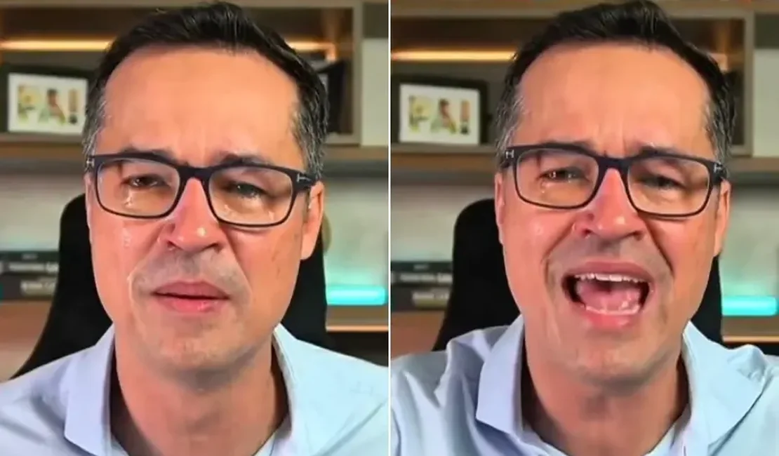 Deltan chora em vídeo, cita Deus e diz que foi censurado por ministro ‘amigo de Moraes’