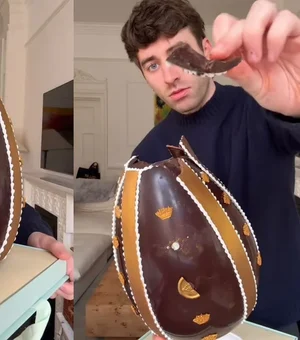 Ovo de Páscoa de luxo de R$ 5 mil causa revolta nas redes