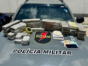 Dono de açougue é preso após polícia encontrar 28 kg de maconha em sítio; veja prejuízo