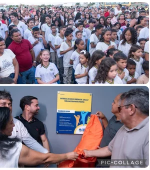 Escola Municipal Wellington Pinto Fontes é inaugurada em São José da Tapera