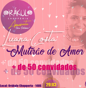 Artistas alagoanos fazem show beneficente para ajudar a cantora Luana Costa