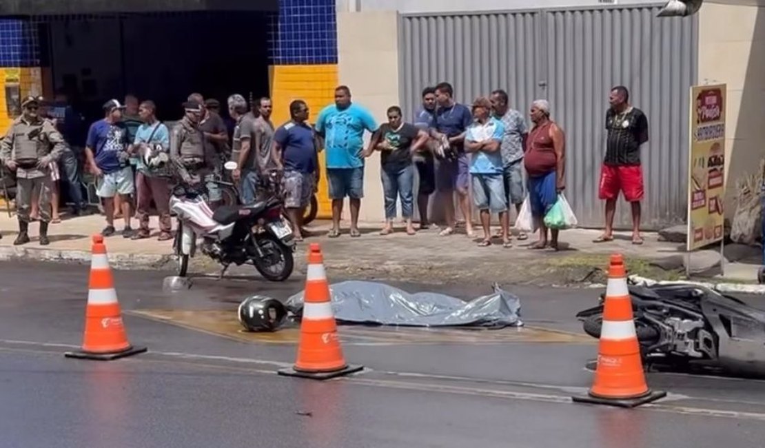 Acidente entre duas motos deixa homem morto no Cleto Marquês Luz