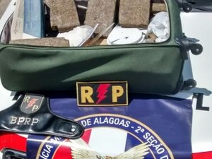 Serviço de Inteligência da PM e BPRp apreendem 13 kg de maconha e 700g de cocaína