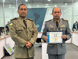 Coronel Paulo Amorim ganha destaque nacional e fortalece protagonismo da PM de Alagoas em maior evento de segurança da América Latina