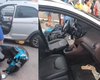 Homens em fuga após crime atropelam motociclista e abandonam carro em rua do Poço
