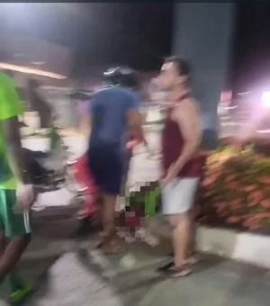 [Vídeo] Acidente de trânsito deixa motoqueiro ferido no município de Japaratinga