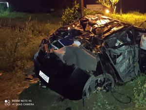 Homem morre após veiculo capotar na AL-130, em Olho D'Água das Flores