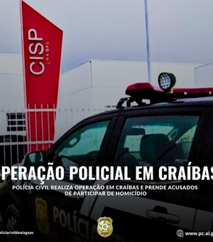 Operação da Polícia Civil em Craíbas prende acusados de homicídio