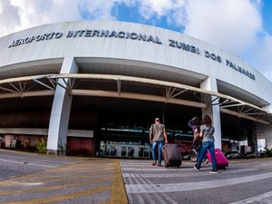 Aeroporto Zumbi dos Palmares registra mais de 90% do fluxo contabilizado em 2019