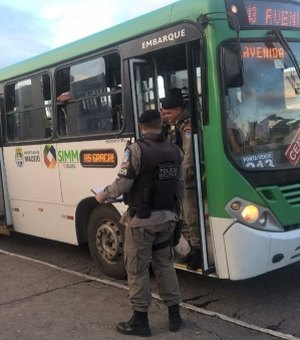 Assaltos a ônibus em Maceió caem mais de 17% no mês de maio