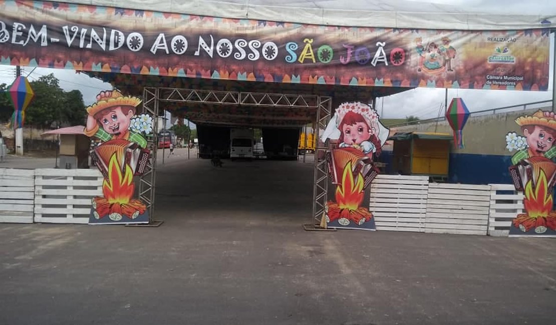 Prefeitura de Campestre gasta mais de R$ 300 mil com estrutura de shows
