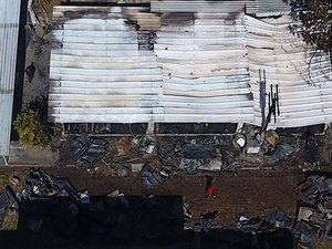 Fogo no CT pode ter começado com explosão no ar condicionado