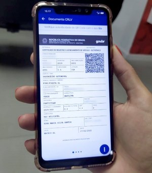 Certificado de Registro e Licenciamento de Veículo passa a ser apenas digital