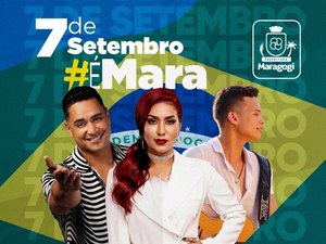 Prefeitura de Maragogi divulga programação de 7 de Setembro