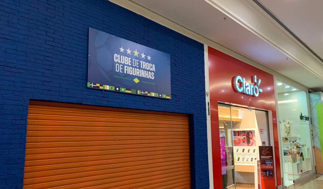 Arapiraca Garden Shopping lança clube de troca de figurinhas neste sábado