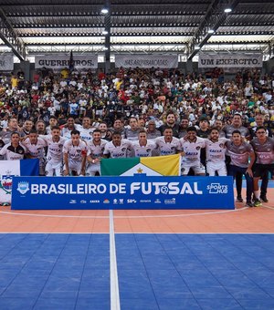 Traipu faz história e se consagra vice-campeão brasileiro de futsal