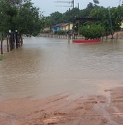 Chuva prejudica tráfego na estrada que liga Jacuípe e Campestre