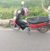 Moto roubada é recuperada pelo BPRv, em Arapiraca 