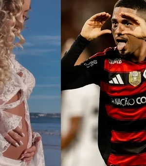 Influenciadora e jogador do Flamengo anunciam gravidez; saiba o sexo