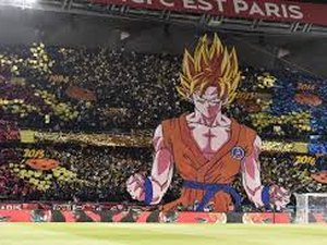 Goku, de Dragon Ball, invade jogo entre PSG e Olympique, entenda!